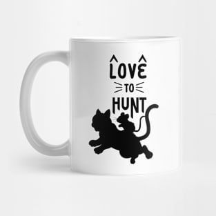 Love To Hunt Mug